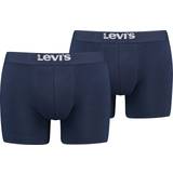 Levi's Bomuld - Herre Underbukser Levi's Solid Boxer Briefs pack Blue