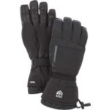 Herre Handsker Hestra Czone Pointer 5-Finger Gloves - Black