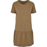 Bomuld - Grøn - Korte kjoler Urban Classics Women's Valance Tee Dress - Khaki