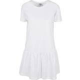 Hvid - Jersey Kjoler Urban Classics Women's Valance Tee Dress - White