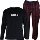 Hugo Boss Herre Pyjamasser HUGO BOSS Regular-fit pyjamas with contrast logos