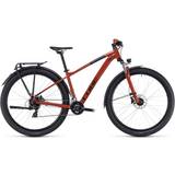 Cube Bagagebærere Mountainbikes Cube Aim Allroad 26" 2023 Brickred And Black Unisex