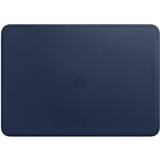 Apple Læder/Syntetisk Sleeves Apple Leather Sleeve for the MacBook 15" - Blue