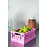 Pink Brugskunst Crate Foldekasse Mini Soft Fuchsia Opbevaringsboks