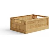 Brun Brugskunst Crate Foldekasse Midi Fudge Crate Opbevaringsboks