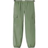 Cargobukser - Nylon Name It Kid's Baggy Fit Cargo Trousers - Four Leaf Clover