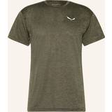 56 - Grøn T-shirts & Toppe Salewa Puez Melange Dry S/S Tee T-shirt 52, olive