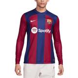 Eget tryk T-shirts Nike Barcelona Home Shirt 2023/24 Long Sleeve