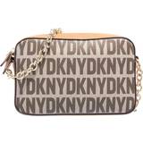 DKNY Tasker DKNY Seventh Avenue Small Faux Leather Camera Bag Brown