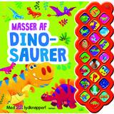 Aktivitetsbøger Masser af dinosaurer med 22 lydknapper