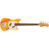 Orange Elektriske basser Fender Vintera II 70s Mustang Bass, Rosewood Fingerboard, Competition