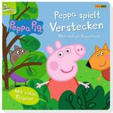 Panini Børnespil Brætspil Panini Peppa Pig: Peppa spielt Verstecken Mein lustiges Klappenbuch