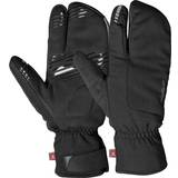 Herre - Vandafvisende Handsker & Vanter Gripgrab Nordic 2 Windproof Deep Winter Lobster Gloves - Black