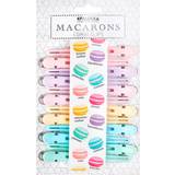 Curlers Efalock Hairclips Combi For Velcro Curlers Macarons 12 Pieces