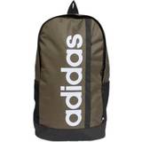 Adidas Indvendig lomme Rygsække adidas Essentials Linear Backpack - Olive Strata/Black/White