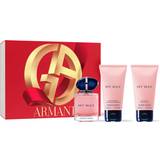 Giorgio Armani Herre Parfumer Giorgio Armani My Way Holiday Gift Set EdP 50ml + Shower Gel 50ml + Body Lotion 50ml