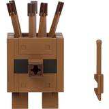 Trælegetøj Actionfigurer Barbie Minecraft Legends Wood Golem Figure 8cm Bestillingsvare, 8-9 dages levering