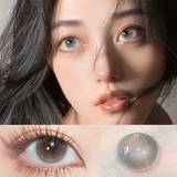 Blå Kontaktlinser Shein 2pcs Blue Colored Contact Lenses With The Same Size And Degree For Nearsightedness, Sweet, Lovely And Natural Looking