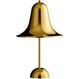 Verpan Skrivebordslamper Verpan Pantop Portable Shiny Brass Bordlampe 30cm