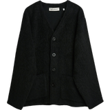 54 - Polyamid Overdele Our Legacy Cardigan - Black Mohair