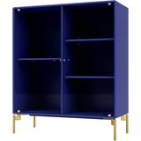 Blå - Glas Skab Montana Furniture Ripple Cabinet II Vitrineskab 69.6x82.2cm