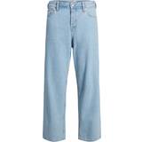 Blå - Løs Bukser & Shorts Jack & Jones Alex Orginal SBD 304 Noos Baggy Fit Jeans - Blue/Blue Denim