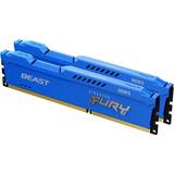 Kingston 8 GB - DDR3 RAM Kingston Fury Beast Blue DDR3 1600MHz 2x8GB (KF316C10BK2/16)