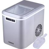 Arebos Ice Cube Machine 2,2L Icemaker Ice Cube Maker Ice Machine 12kg/24h Silber