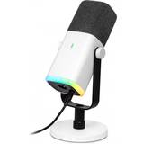 Fifine AMPLIGAME AM8 RGB USB/XLR Mikrofon Dynamisk Mikrofon Hvid