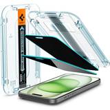 Spigen Skærmbeskyttelse & Skærmfiltre Spigen Glas.tR EZ Fit Privacy iPhone 15 Plus