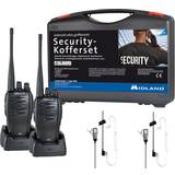 Walkie talkies sæt Midland g10 pro pmr 2er security-kofferset inkl. ma31lk pro security headsets