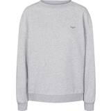 Dame - Sweatshirts - XXL Sweatere H2O Women's Base O Neck Sweatshirt - Light Grey Melange