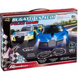 1:64 (S) Racerbaner Speedcar Bugatti Vs Audi Police Chase Autobahn