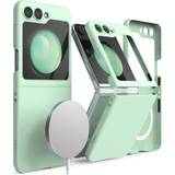 Ringke Pink Mobiletuier Ringke Slim Magnetic Case for Galaxy Z Flip 5