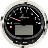 Wema Tachometer 7000 rpm NMEA2000 Black RF