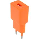 Forever Oplader Batterier & Opladere Forever Setty 12W Vægoplader m. USB-A Orange