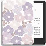 Cover til reader Shein Floral Protective Cover For Kindle E-reader