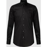 Hugo Boss Herre - XL Skjorter HUGO BOSS Hank Slim Fit Shirt - Black