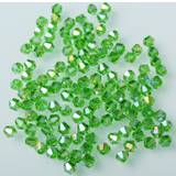 Hobbyartikler Shein 120pcs/pack 0.4mm Glass Faceted Beads For Diy Jewelry Making
