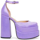 6 - Syntetisk Højhælede sko Steve Madden Charlize - Purple
