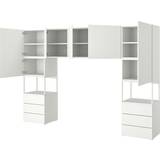 Hvid - Træfiber Garderober Ikea PLATSA Garderobeskab 300x201cm