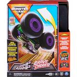 AAA (LR03) Fjernstyret legetøj Spin Master Monster Jam Ramp Champ Grave Digger