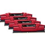 G.Skill DDR4 - Rød RAM G.Skill Ripjaws V DDR4 2133MHz 4x16GB (F4-2133C15Q-64GVR)