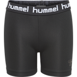104 - Piger Bukser Børnetøj Hummel Tona Tight Shorts - Black (202885-2001)