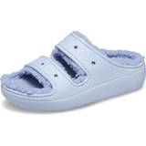 Slip-on - Stof Hjemmesko & Sandaler Crocs Classic Cozzzy Sandal Dame, Blue