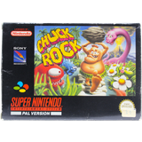 GameBoy Advance spil Chuck Rock Supernintendo/SNES PAL/SCN/EUR Complete CIB
