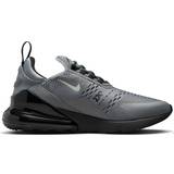 49 ½ - Strikket stof Sneakers Nike Air Max 270 M - Smoke Grey/Bright Mandarin/Medium Ash/Black