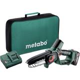 Motorsave på tilbud Metabo 600856500 Batteridrevet træsav Batter.