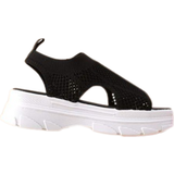 45 ⅓ - Stof Hjemmesko & Sandaler Shein Minimalist Hollow Out Sport Sandals - Black
