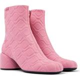 Camper Pink Støvler Camper Niki Ankle boots for Women Pink, 5, Cotton fabric